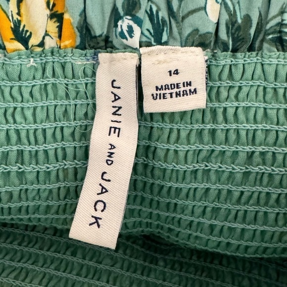 Janie and Jack Tiered Floral Skirt, Size 14 - Picture 6 of 7